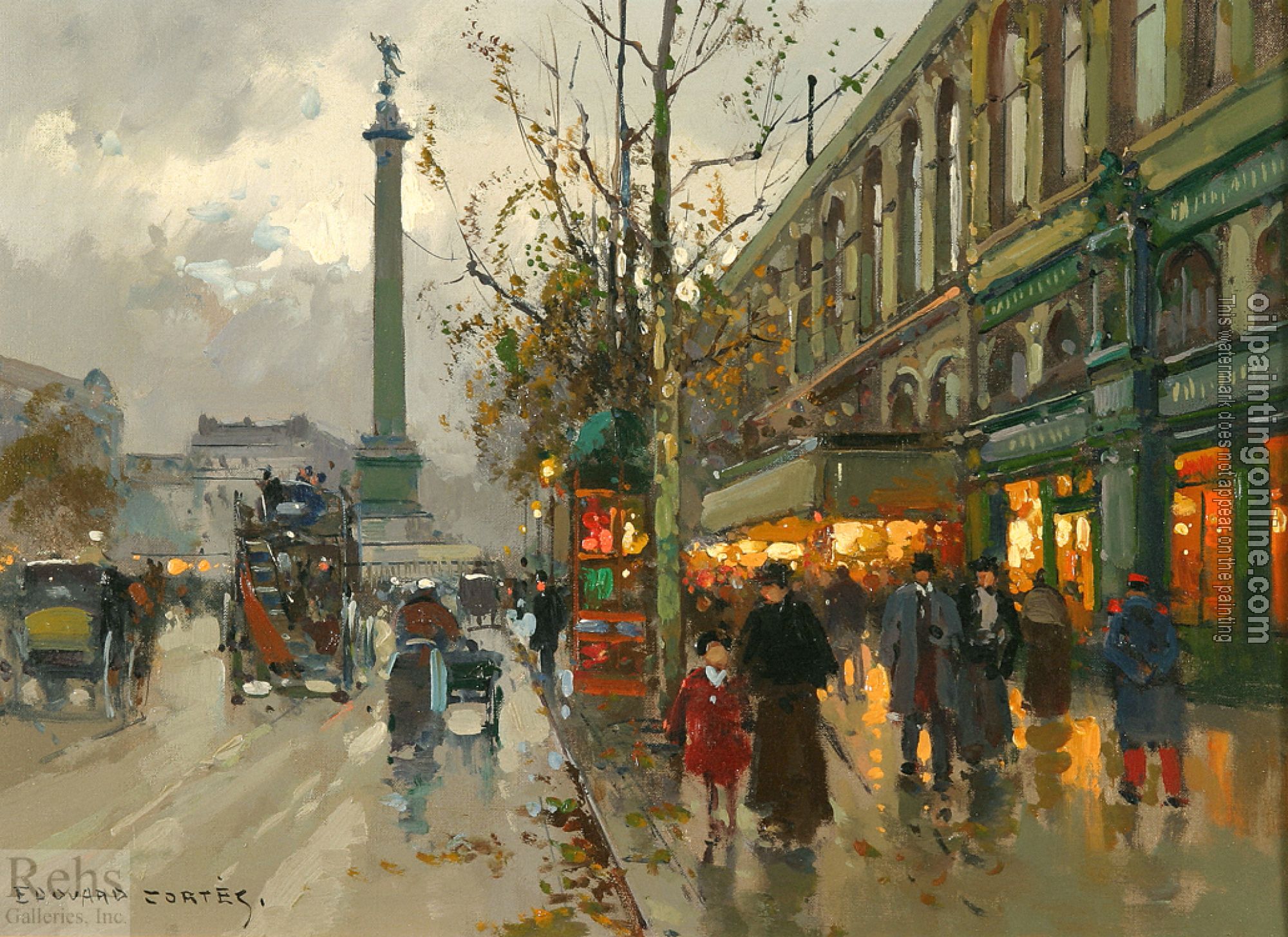 Edouard Cortes - Place de la Bastille